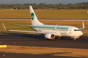 Germania Boeing 737-75B (D-AGET) at  Dusseldorf - International, Germany