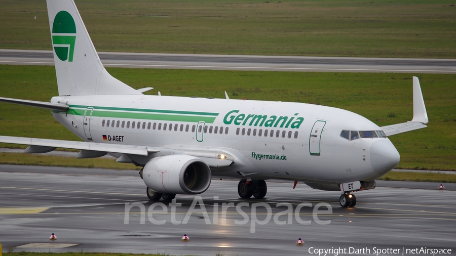 Germania Boeing 737-75B (D-AGET) | Photo 213853