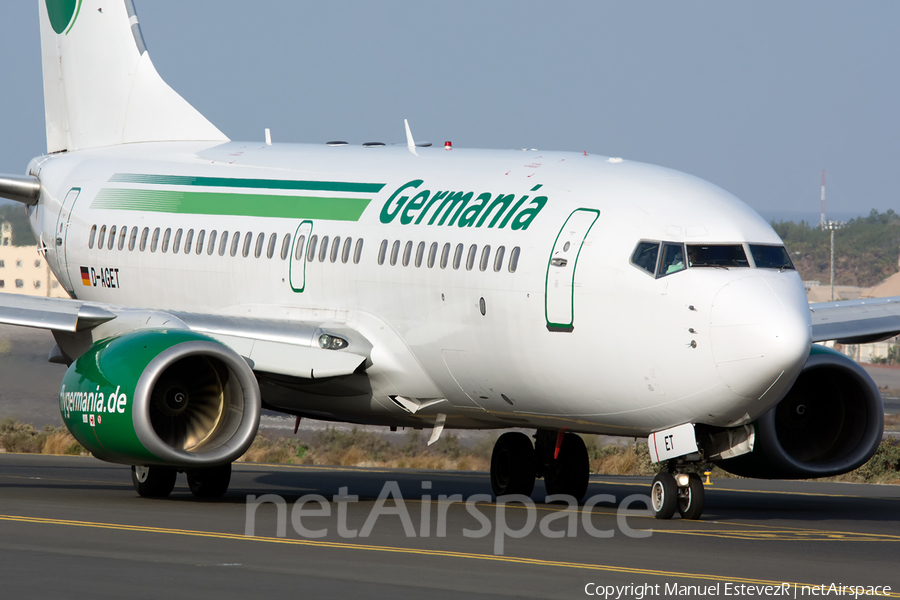 Germania Boeing 737-75B (D-AGET) | Photo 129986