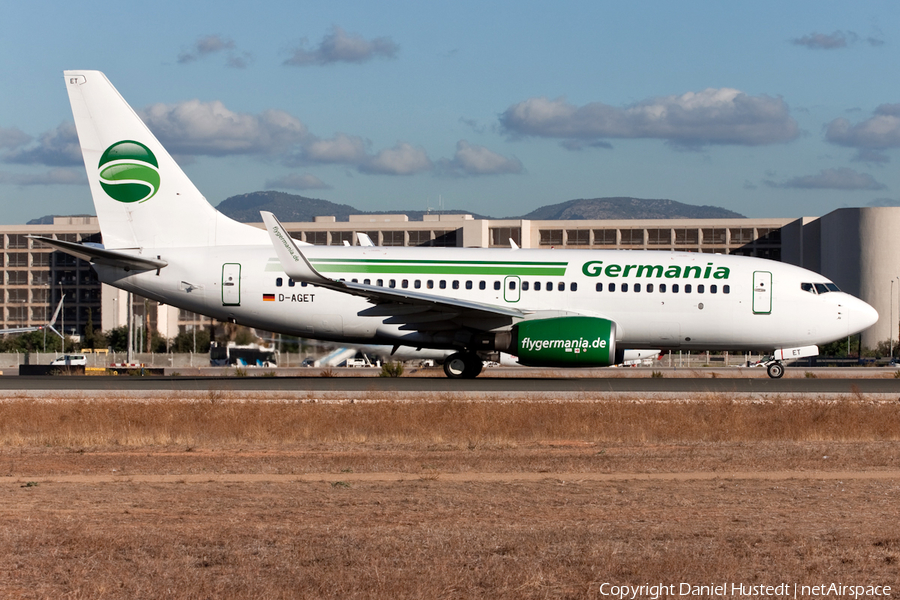 Germania Boeing 737-75B (D-AGET) | Photo 488785