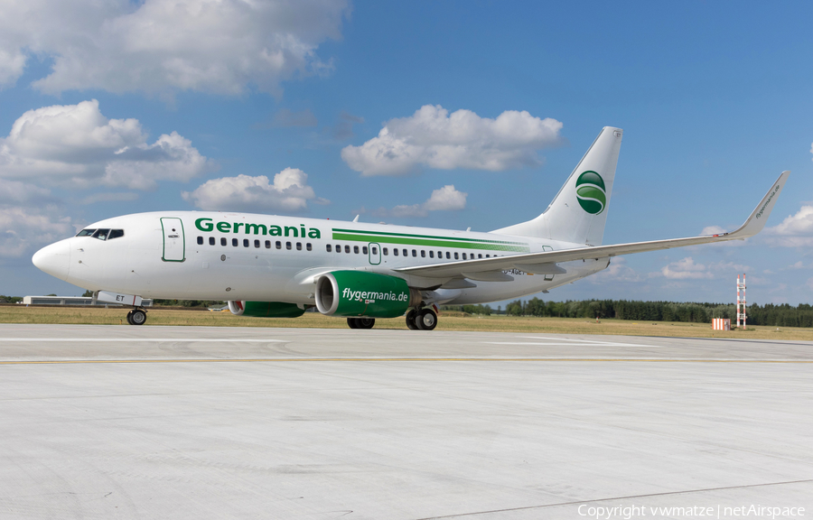 Germania Boeing 737-75B (D-AGET) | Photo 293227