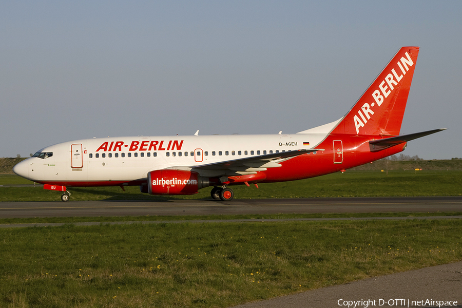 Air Berlin Boeing 737-75B (D-AGEU) | Photo 274435