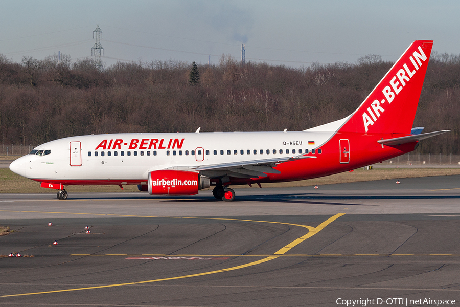 Air Berlin Boeing 737-75B (D-AGEU) | Photo 237679