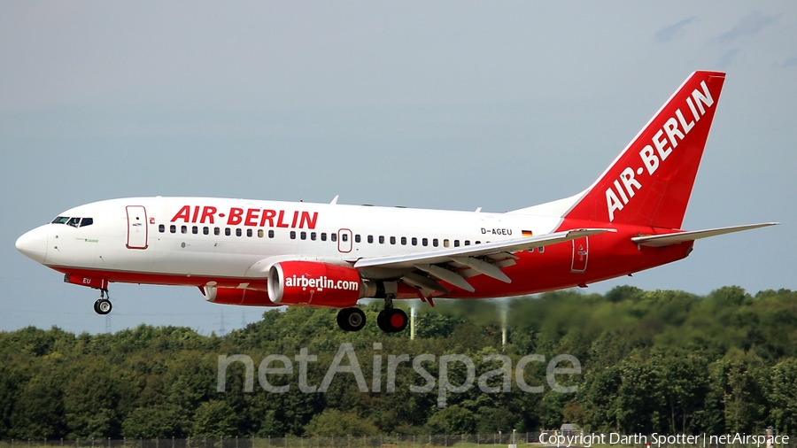 Air Berlin Boeing 737-75B (D-AGEU) | Photo 206886