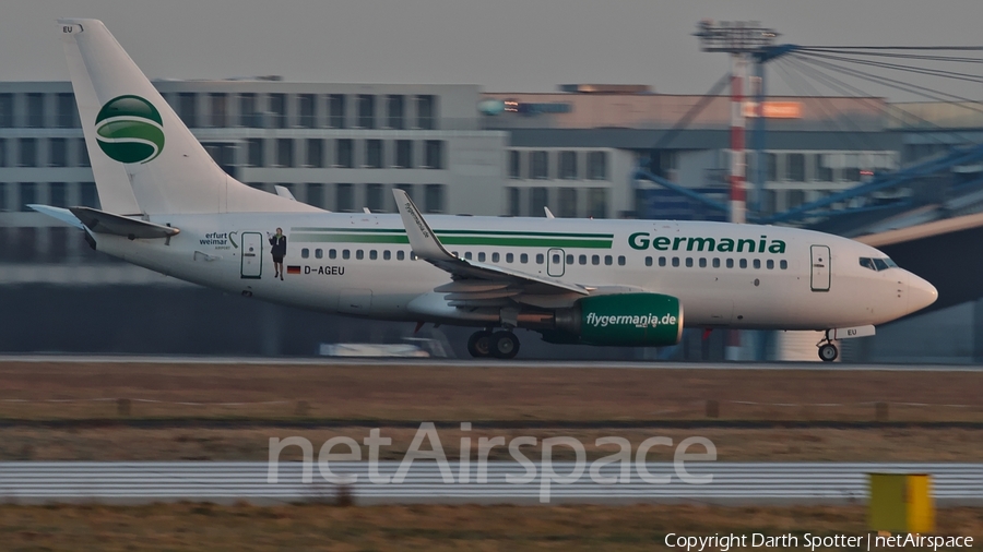 Germania Boeing 737-75B (D-AGEU) | Photo 226678
