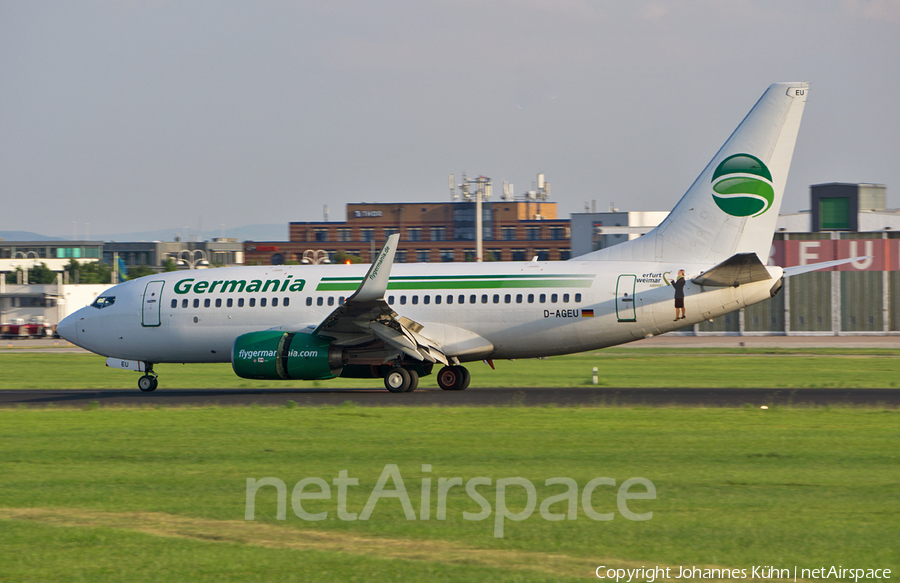 Germania Boeing 737-75B (D-AGEU) | Photo 245812