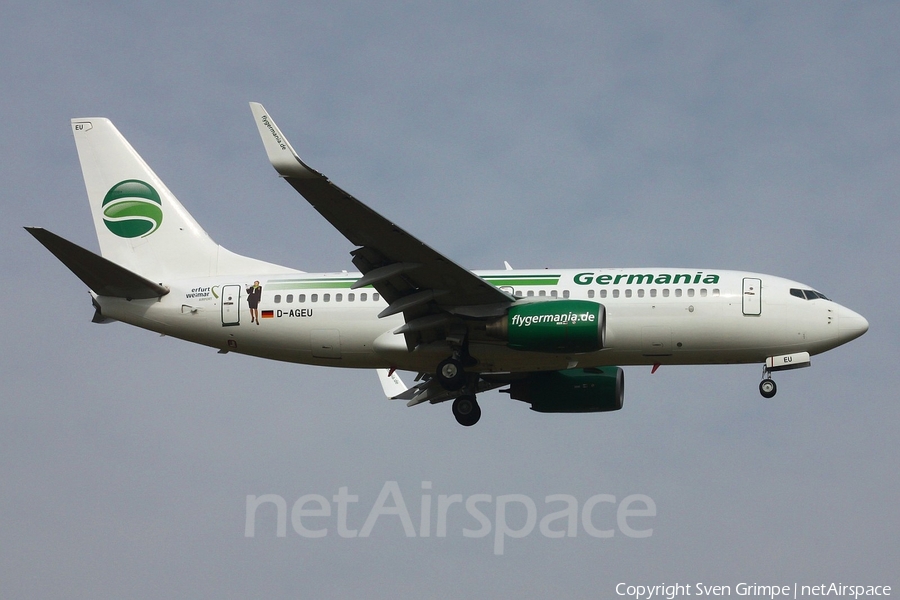 Germania Boeing 737-75B (D-AGEU) | Photo 44328