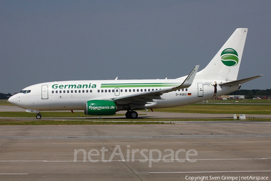 Germania Boeing 737-75B (D-AGEU) | Photo 52427