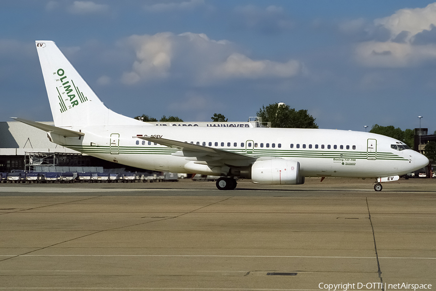 Germania Boeing 737-75B (D-AGEV) | Photo 412624