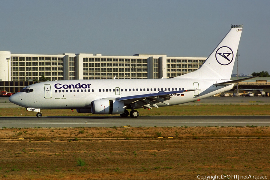 Condor Boeing 737-75B (D-AGEW) | Photo 354686