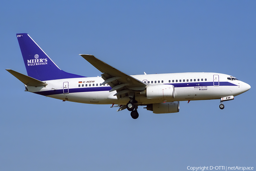 Germania Boeing 737-75B (D-AGEW) | Photo 418952