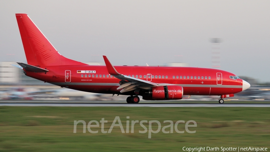 Germania Boeing 737-7L9 (D-AGEY) | Photo 215646