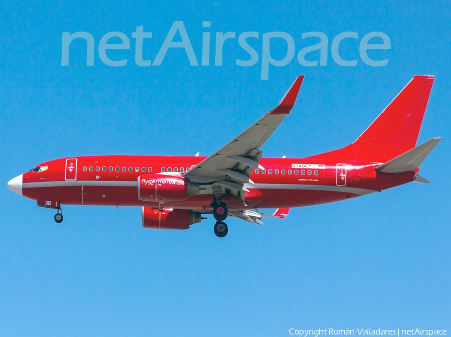 Germania Boeing 737-7L9 (D-AGEY) | Photo 339149