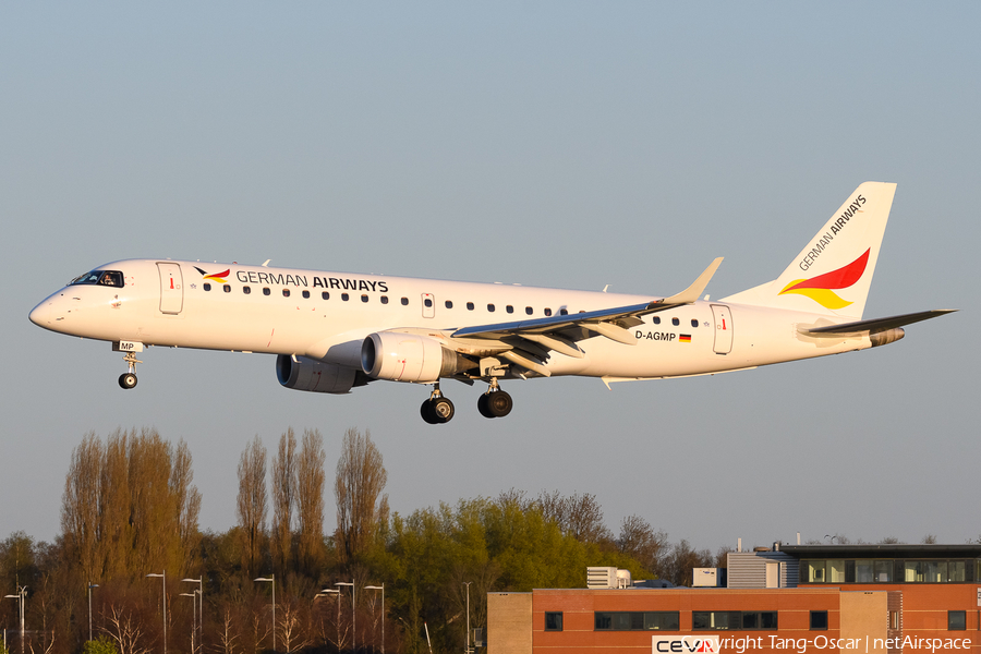 German Airways Embraer ERJ-190AR (ERJ-190-100IGW) (D-AGMP) | Photo 679906