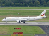 German Airways Embraer ERJ-190AR (ERJ-190-100IGW) (D-AGMP) at  Dusseldorf - International, Germany