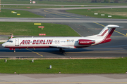 Air Berlin (Germania) Fokker 100 (D-AGPB) at  Dusseldorf - International, Germany