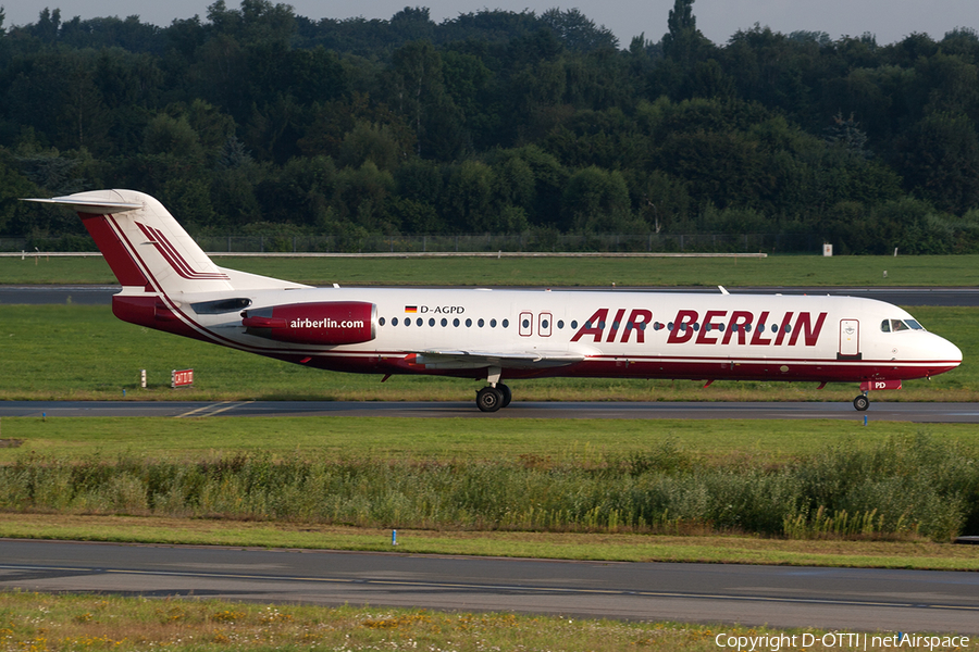 Air Berlin Fokker 100 (D-AGPD) | Photo 202305