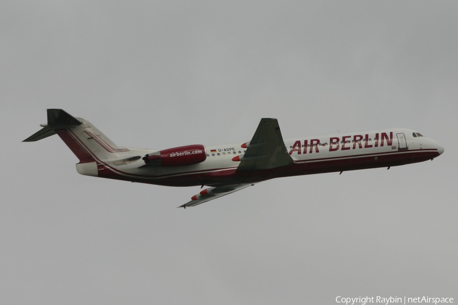 Air Berlin Fokker 100 (D-AGPE) | Photo 556626