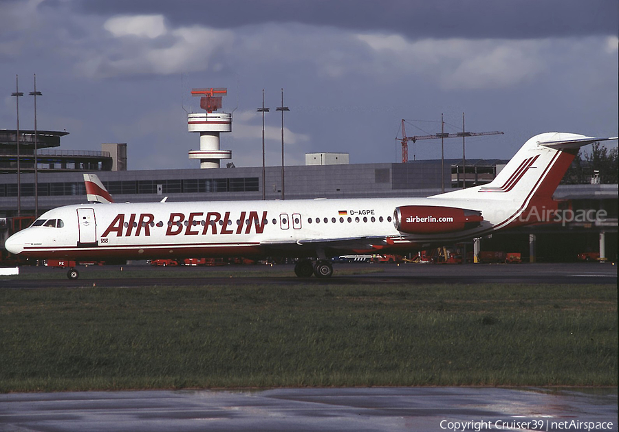 Air Berlin Fokker 100 (D-AGPE) | Photo 602754