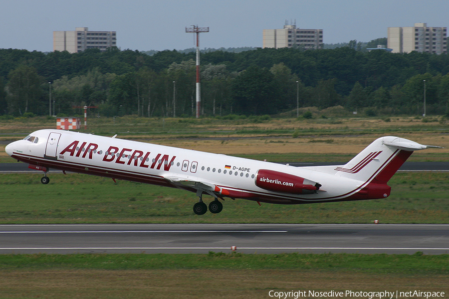 Air Berlin Fokker 100 (D-AGPE) | Photo 916