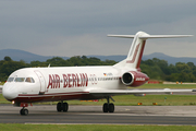 Air Berlin Fokker 100 (D-AGPG) at  Manchester - International (Ringway), United Kingdom