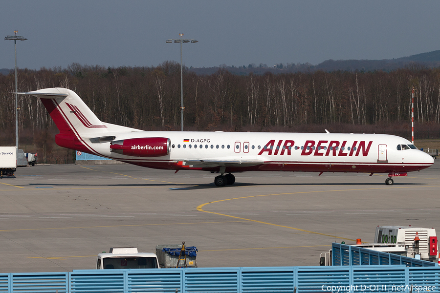 Air Berlin Fokker 100 (D-AGPG) | Photo 197000