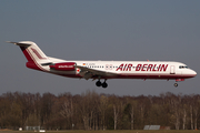 Air Berlin Fokker 100 (D-AGPH) at  Hamburg - Fuhlsbuettel (Helmut Schmidt), Germany