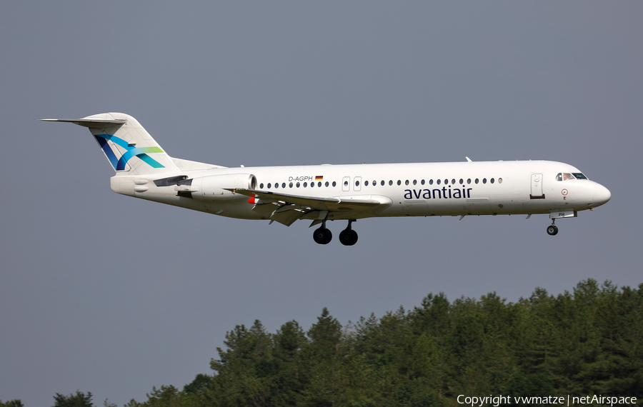 Avanti Air Fokker 100 (D-AGPH) | Photo 422056