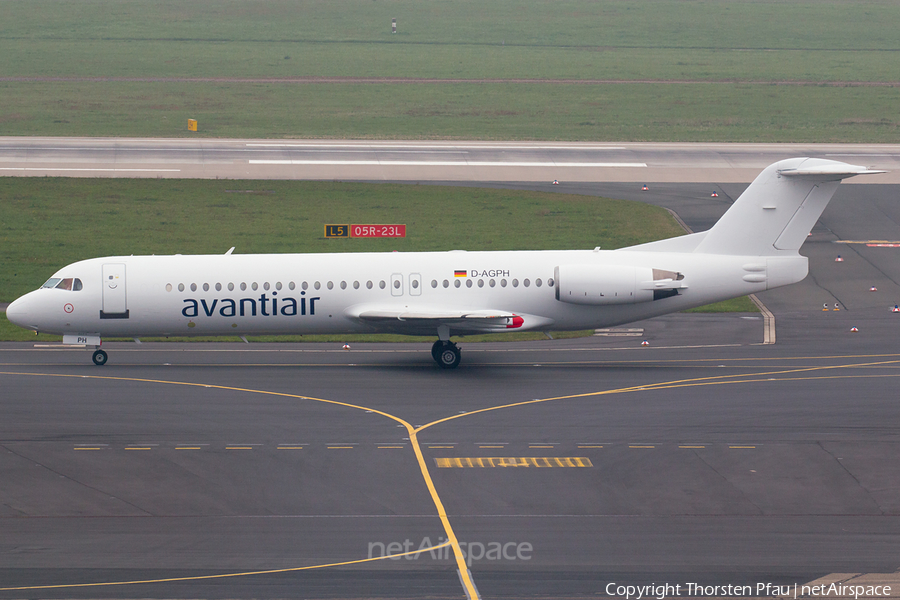 Avanti Air Fokker 100 (D-AGPH) | Photo 105238