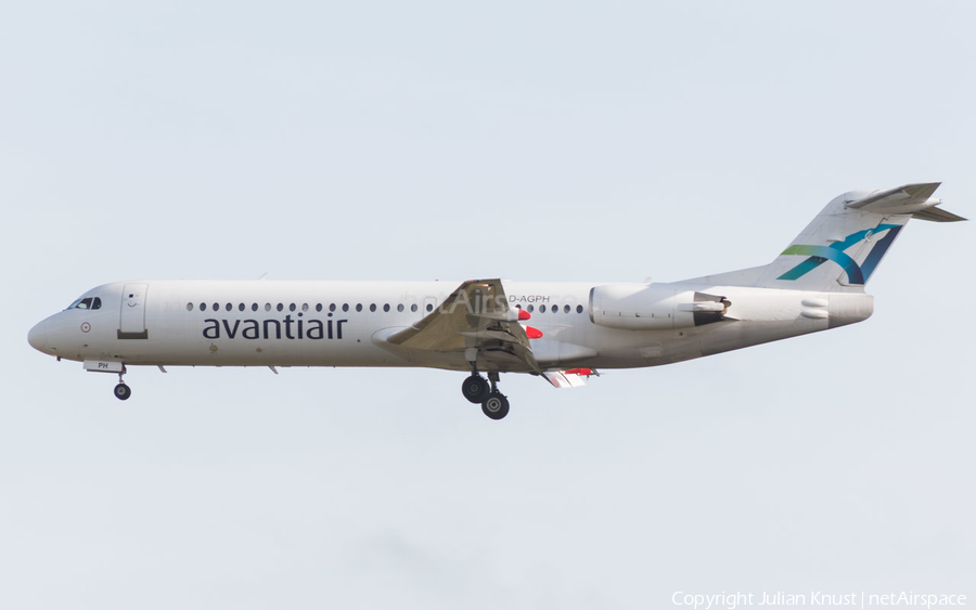 Avanti Air Fokker 100 (D-AGPH) | Photo 173801