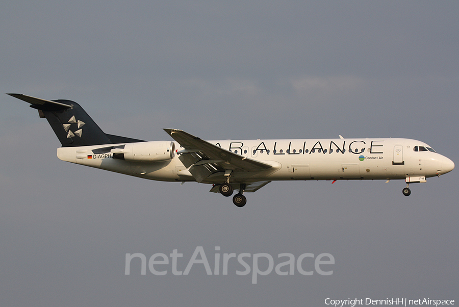 Contactair Fokker 100 (D-AGPH) | Photo 401233