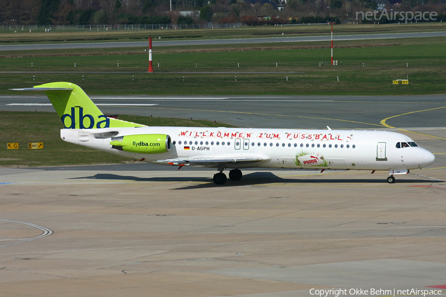 dba Fokker 100 (D-AGPH) | Photo 49914