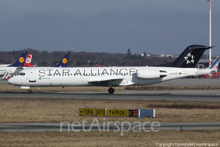 Contactair Fokker 100 (D-AGPK) | Photo 401824
