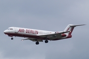 Air Berlin Fokker 100 (D-AGPL) at  Frankfurt am Main, Germany