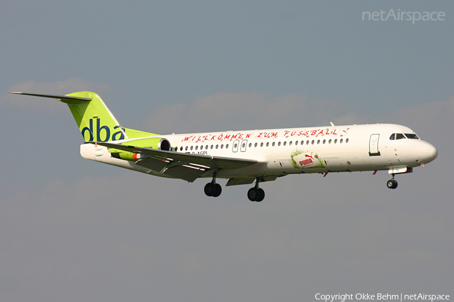 dba Fokker 100 (D-AGPL) | Photo 49915
