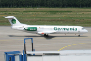 Germania Fokker 100 (D-AGPL) at  Cologne/Bonn, Germany