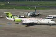 dba Fokker 100 (D-AGPO) at  Dusseldorf - International, Germany