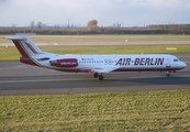 Air Berlin Fokker 100 (D-AGPQ) at  Dusseldorf - International, Germany