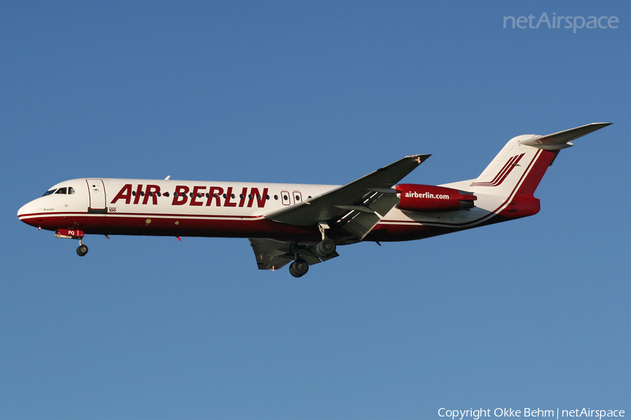 Air Berlin Fokker 100 (D-AGPQ) | Photo 38918