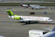 dba Fokker 100 (D-AGPQ) at  Hamburg - Fuhlsbuettel (Helmut Schmidt), Germany