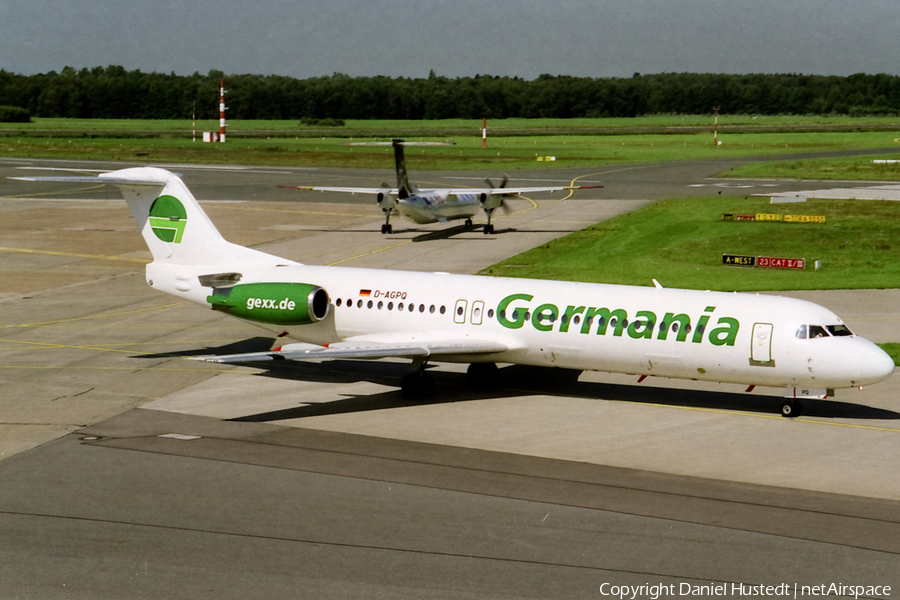 Germania Fokker 100 (D-AGPQ) | Photo 425328