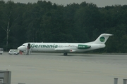 Germania Fokker 100 (D-AGPS) at  Cologne/Bonn, Germany