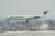 Germania Fokker 100 (D-AGPS) at  Hannover - Langenhagen, Germany