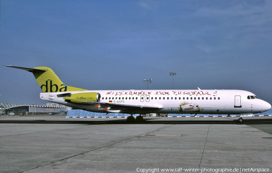 dba Fokker 100 (D-AGPS) | Photo 432380