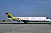 dba Fokker 100 (D-AGPS) at  Frankfurt am Main, Germany