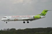 dba Fokker 100 (D-AGPS) at  Dusseldorf - International, Germany