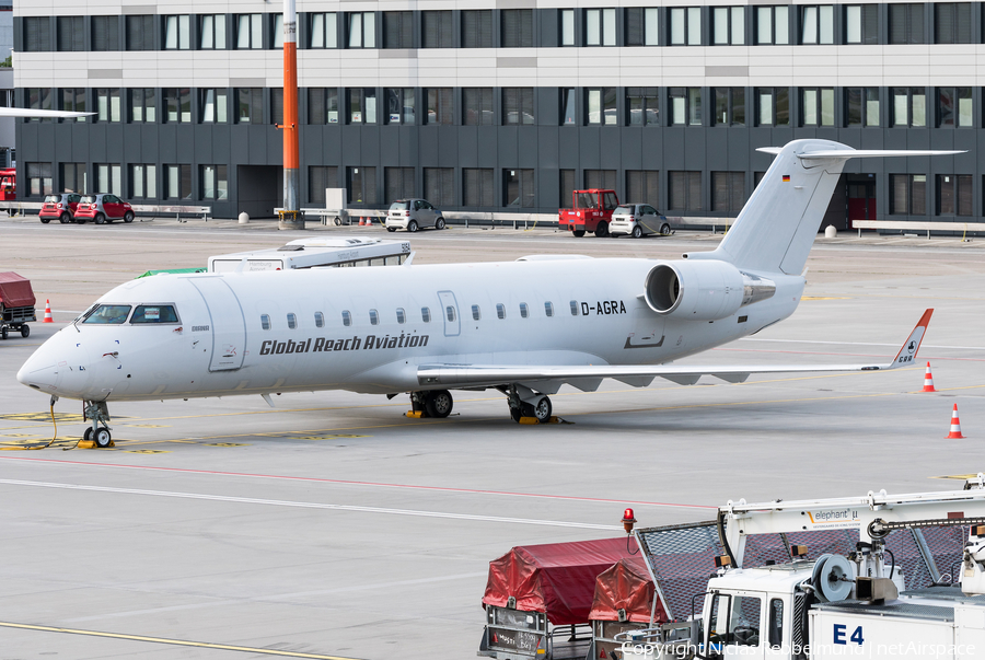 Global Reach Aviation Bombardier CRJ-200LR (D-AGRA) | Photo 323873