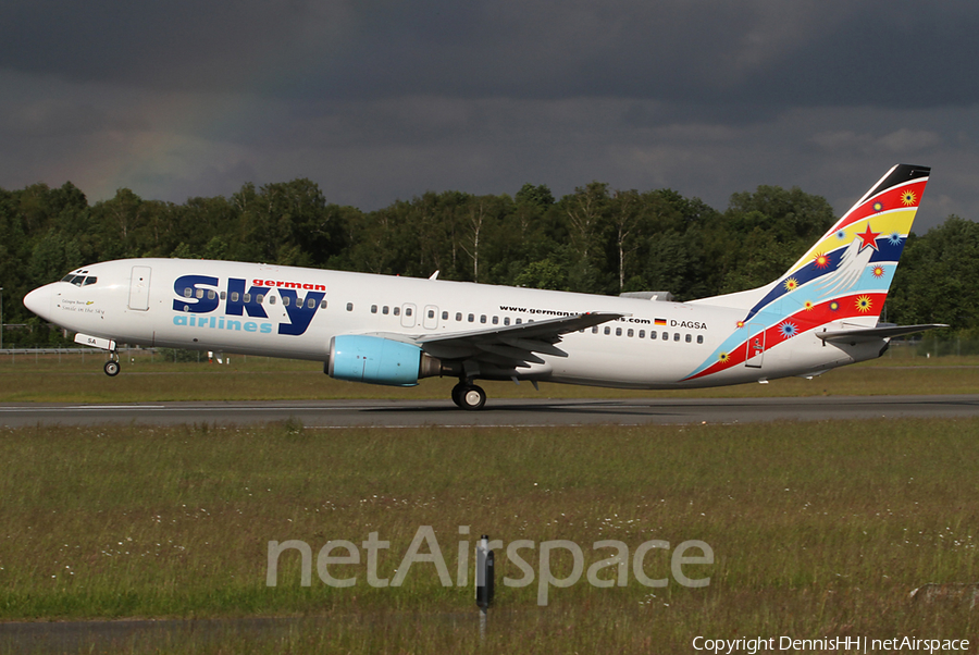 German Sky Airlines Boeing 737-883 (D-AGSA) | Photo 413269