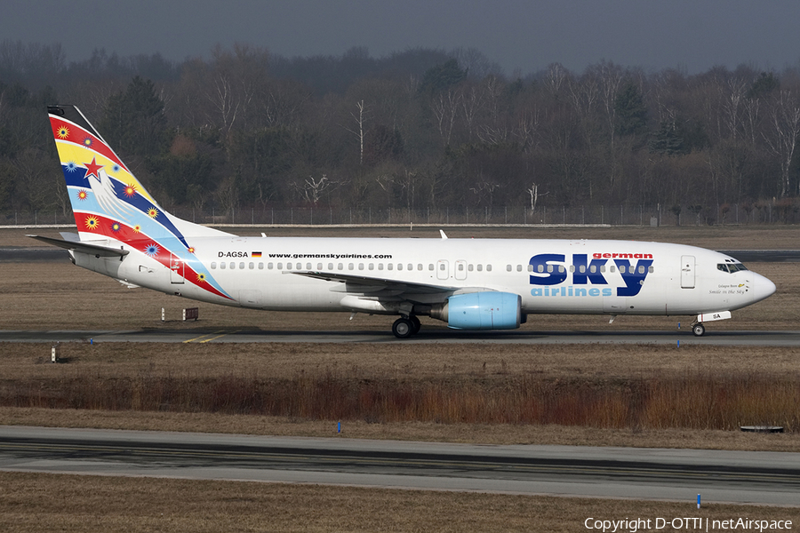 German Sky Airlines Boeing 737-883 (D-AGSA) | Photo 345279