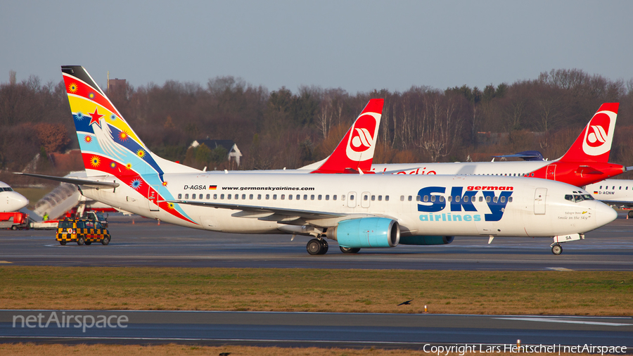 German Sky Airlines Boeing 737-883 (D-AGSA) | Photo 359362